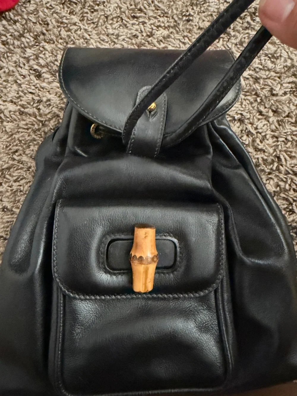 Gucci Bamboo Backpack